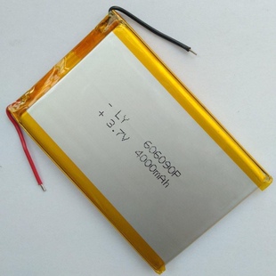 606090聚合物锂电池 3.7v通用充电宝内置锂电芯大容量4000mah毫安