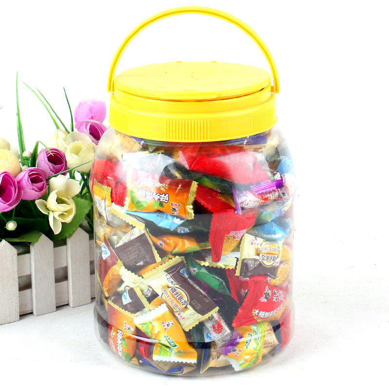 老布特木糖醇什锦糖果桶装950g 待客糖果 无蔗糖木糖醇无糖食品店