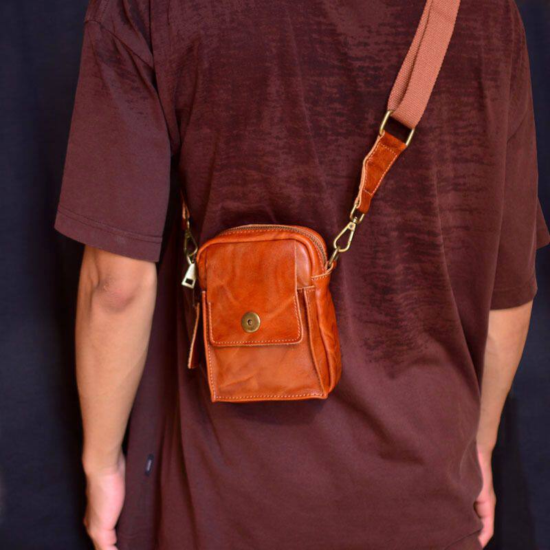 真皮女包2025新款头层牛皮手机包高级感时尚精致百搭单肩斜挎小包