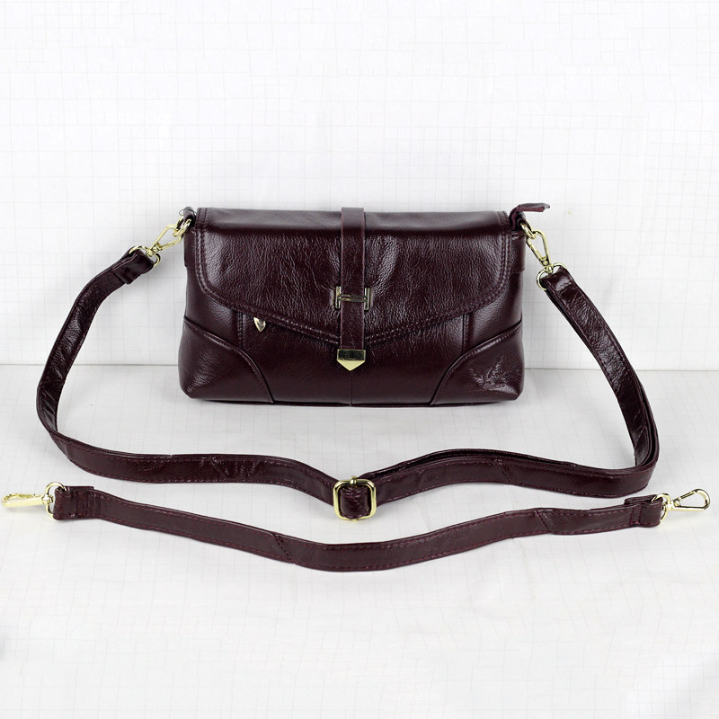 包包女真皮单肩斜挎小包头层牛皮休闲百搭两用中年妈妈翻盖斜背包