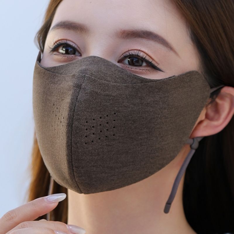 羊绒保暖口罩女秋冬季防风防寒