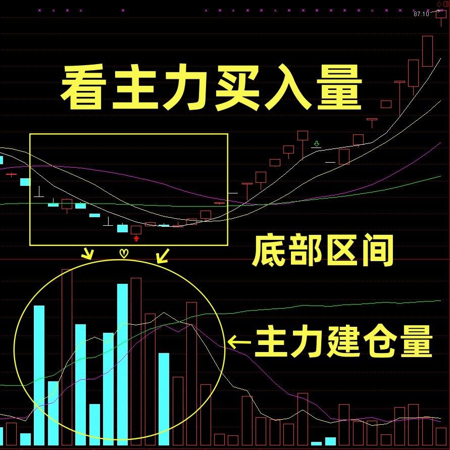 主力建仓量股票指标源码交易软件数据短线复盘分析公式系统炒量价