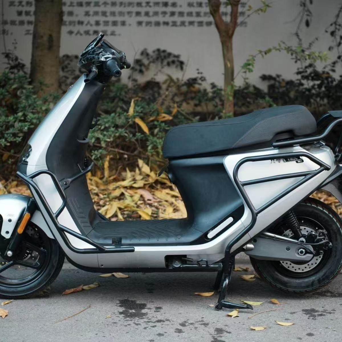 适用九号E125/E150/E80CMK2加厚加宽护杠保险杠货架防撞改装配件