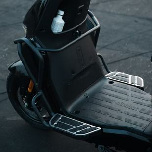 适用九号25款Mzmix/Mz110/MzMax加宽踏板保险杠一体护杠脚踏改装