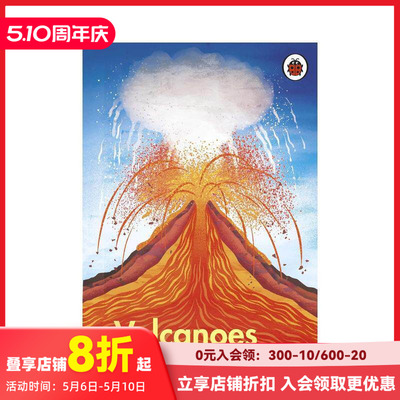 【预售】火山 Volcanoes 原版英文青少年读物