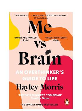 【预售】我与大脑：过度思考者的生活指南 Me vs Brain: An Overthinker’s Guide to Life 原版英文心灵励志 善本图书
