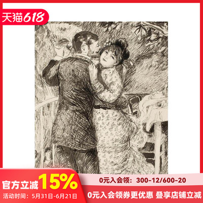 【预售】雷诺阿：纸上作品 Renoir Drawings 原版英文艺术画册画集