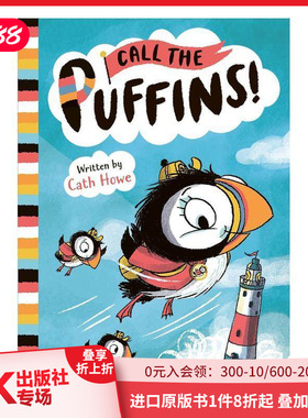 【预售】【预 售】呼叫海雀 Call the Puffins英文青少年读物 原版图书外版进口书籍Cath Howe  Ella Okstad
