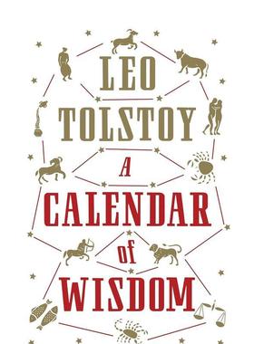 【预售】Alma Classics: A Calendar of Wisdom，托尔斯泰：智慧历书 英文原版图书籍进口正版 Tolstoy,Leo 世界文学 善本图书