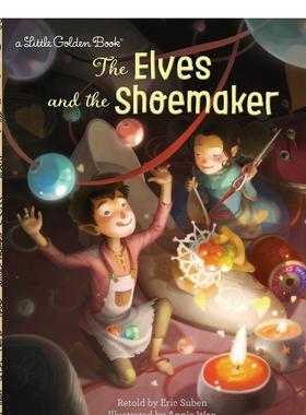 【现货】Elves And The Shoemaker, The，精灵与鞋匠  6岁+初级英语桥梁分级章节故事阅读 儿童进口图书 善本童书