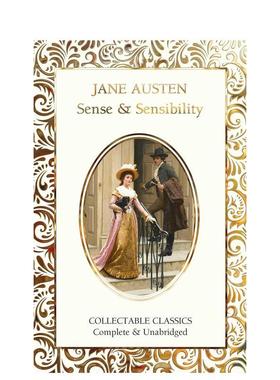 【现货】英文原版 理智与情感 【Flame Tree Collectable Classics】Sense & Sensibility 英文小说 正版进口书籍 善本图书