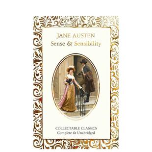 【现货】英文原版 理智与情感 【Flame Tree Collectable Classics】Sense & Sensibility 英文小说 正版进口书籍 善本图书