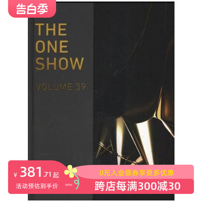 【现货】One Show Volume 39，金铅笔奖 39 金铅笔广告大奖2016年鉴 英文平面设计原版图书