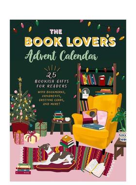 【预售】图书爱好者的倒数日历 The Book Lover's Advent Calendar: 25 Bookish Gifts for Readers 原版日历 善本图书