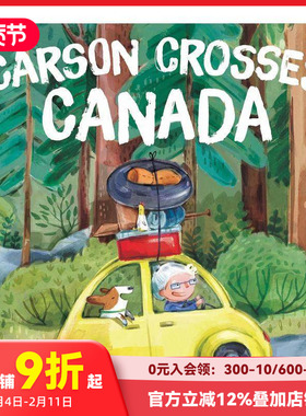 【预售】横跨加拿大 Carson Crosses CanadaCarson 英文原版进口外版图书