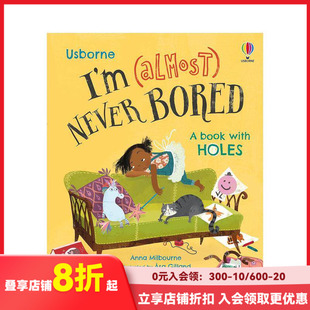 【现货】我(几乎)从不感到无聊 I’m (Almost) Never Bored 进口原版英文儿童绘本 善本图书