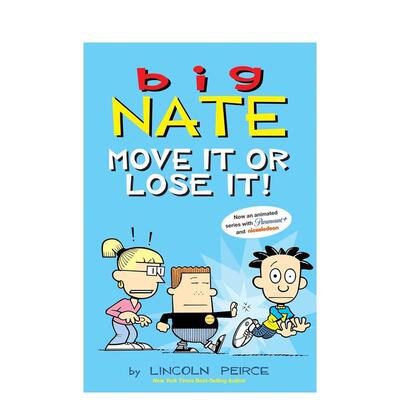 【预售】英文原版 大内特：不动就没了 Big Nate: Move It or Lose It! 英文儿童故事绘本 进口原版书籍 善本图书
