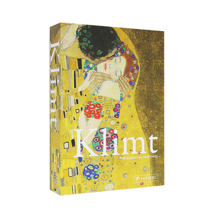 【现货】克里姆特：精粹画作 手风琴折页套盒画册 Klimt: The Essential Paintings 原版英文艺术画册画集 善本图书