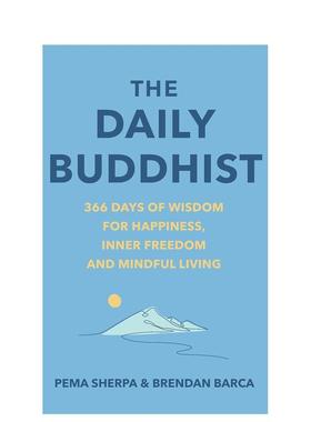 【预售】每日佛法：366天智慧，成就幸福、内心自由和正念生活 The Daily Buddhist 原版英文生活综合