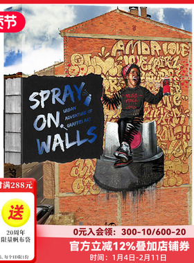 【现货】【Sendpoints】视觉亚文化 街头涂鸦 Spray on Walls 街头文化艺术绘画 涂鸦创作 英文原版图书书籍 善本出版图书