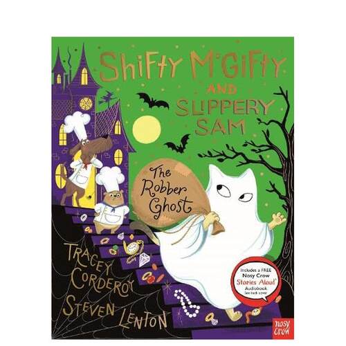 【预售】shift麦吉蒂与狡猾山姆：盗贼幽灵 Shifty McGifty and Slippery Sam: The Robber Ghost 原版英文儿童绘本