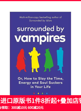 【预售】被吸血鬼包围 Surrounded by Vampires 原版英文社会科学 善本图书