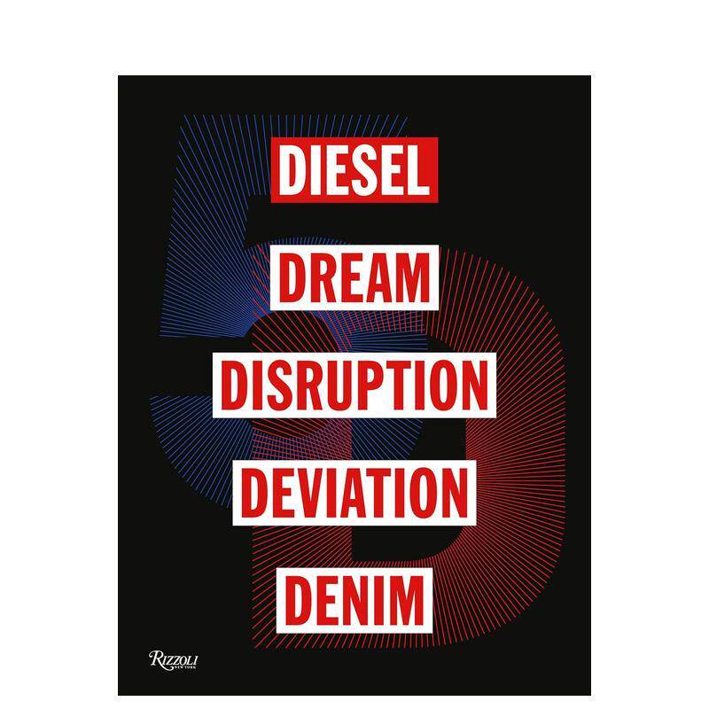 【现货】5D: :迪赛/梦想/纷乱/丹宁 牛仔品牌Diesel 英文原版时尚