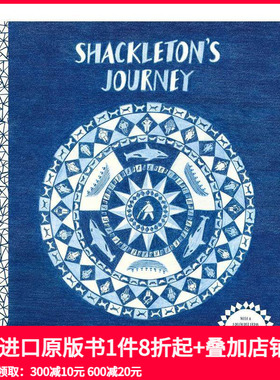【现货】极地重生（10周年纪念版） 纽约时报十佳绘本 凯特·格林纳威奖 Shackleton's Journey 原版英文儿童绘本