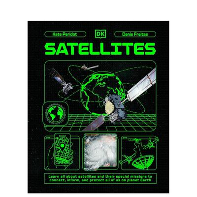 【现货】【科技探秘系列】卫星全知道 【Adventures in Tech】Satellites 原版英文儿童绘本 STEM 设计原理 运作方式