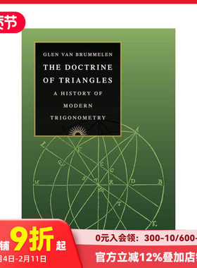 【预售】三角形之道:现代三角学史 The Doctrine of Triangles 原版英文社会科学