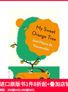 【预售】我亲爱的甜橙树 同名影视原著小说 Pushkin Children's Classics原版英文青少年读物 经典儿童文学 成长治愈小说