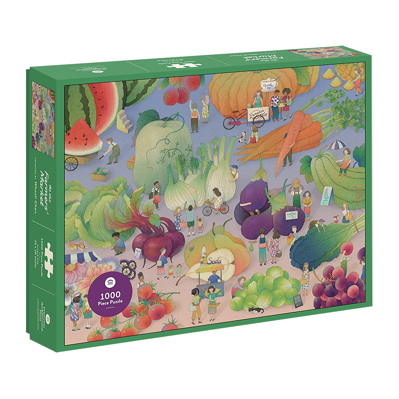 1000Piece在农贸市场拼图