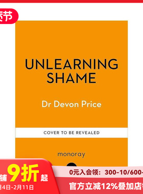【预售】忘却羞耻感 Unlearning Shame 原版英文心灵励志 善本图书