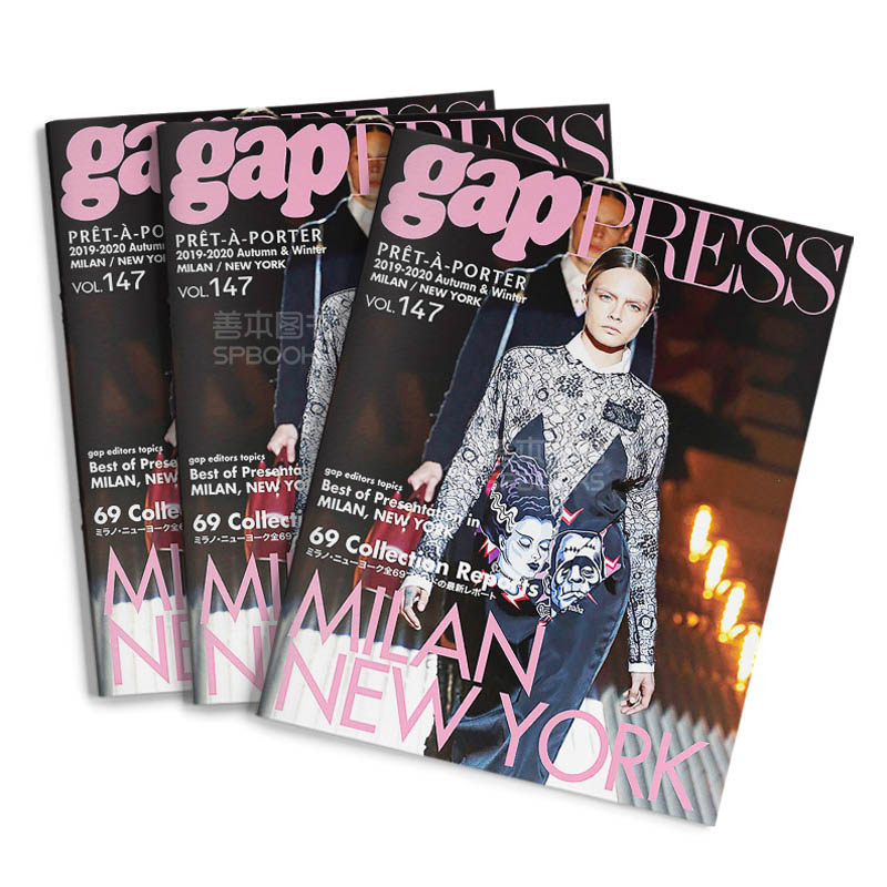 【订阅】 gap PRESS 女性时尚杂志 日本日文原版 年订6期 D547 善本图书
