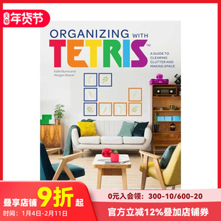 【预售】俄罗斯方块式整理：断舍离指南 Organizing with Tetris 原版英文室内设计装饰