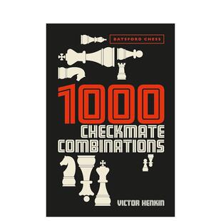 【预售】1000个将杀组合 1000 Checkmate Combinations 原版英文生活综合 善本图书