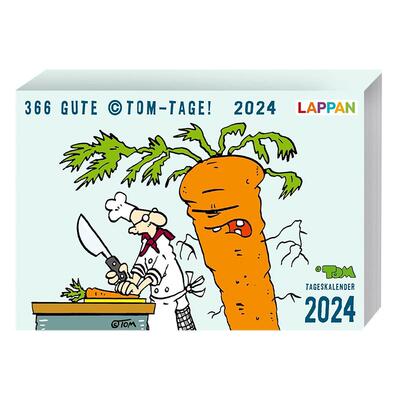 【现货】2024年日历：Touché 系列 366 GUTETOM-TAGE! 2024: Tageskalender 原版日历 善本图书