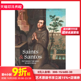 Saints Picturing 预售 神圣绘画 Spain 英文艺术画册画集 New 新西班牙 Holy the Santos 原版