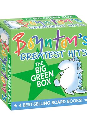 【预售】Boynton’s Greatest Hits 绿盒子套装 博因顿力作 英文儿童故事
