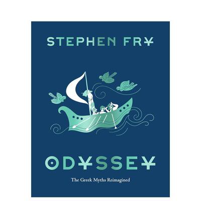 【预售】【油炸叔讲希腊神话】奥德赛：重述希腊神话 【Stephen Fry's Greek Myths】Odyssey原版英文文学