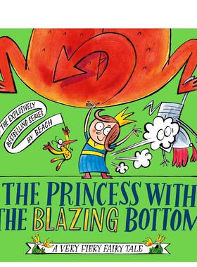 【预售】燃烧的波哈公主 Princess With The Blazing Boha 原版英文儿童绘本 善本图书