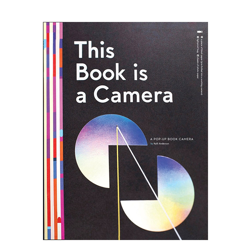 【现货】这本书是一台相机：立体纸质针孔相机 This Book is a Camera: A Pop-up Book Camera 原版英文综合设计 相纸+冲洗说明