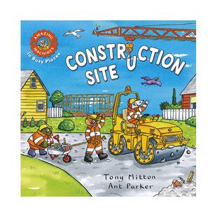 【预售】繁忙场所的惊人机器：建筑工地 【Amazing Machines】In B