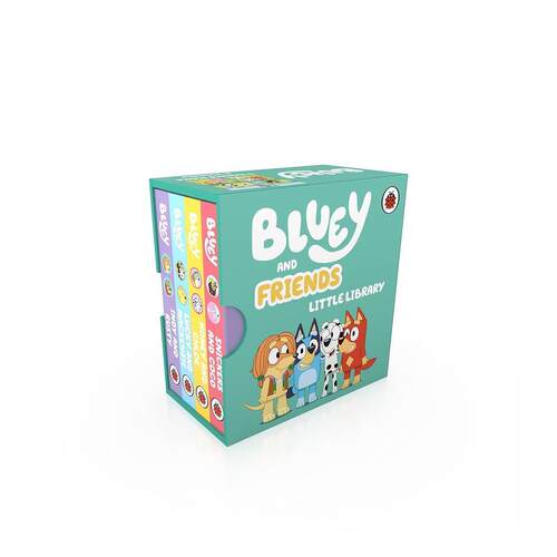 【预售】布鲁伊：布鲁伊和朋友们的小图书馆 Bluey: Bluey and Friends Little Library 原版英文儿童绘本