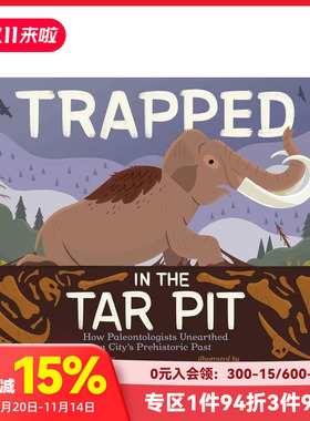 【现货】陷入焦油坑 Trapped in the Tar Pit 原版英文儿童绘本
