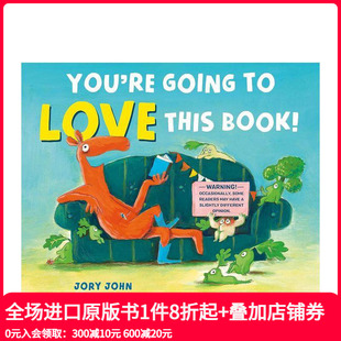 Book 你会爱上这本书 Tallec John&法国插画师Olivier This 原版 Love Jory Going 善本图书 英文儿童绘本 You 现货