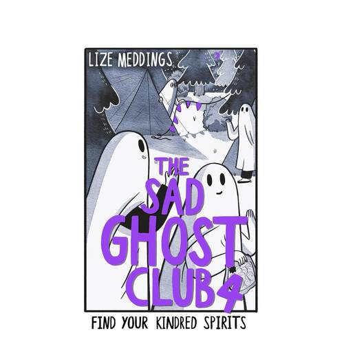 【现货】【忧郁幽灵俱乐部】#4 终得幽灵归宿 The Sad Ghost Club Volume 4 原版英文儿童漫画 IG人气漫画 疗愈图像小说