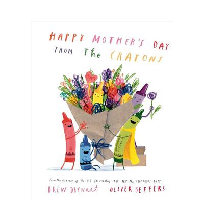 【现货】小蜡笔的母亲节祝福 Happy Mother's Day from the Crayons Oliver Jeffers 原版英文儿童绘本