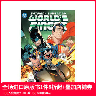 蝙蝠侠 精装 卷6 Superman Vol. 原版 Finest 超人：世界之巅 World DC漫画 英文漫画书 Batman 现货