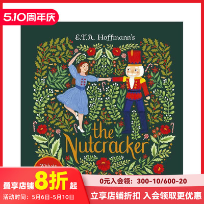 【预售】胡桃夹子 The Nutcracker: An Enchanting Pop-up Classic (Gilded Fairytales) 原版英文儿童立体 善本图书